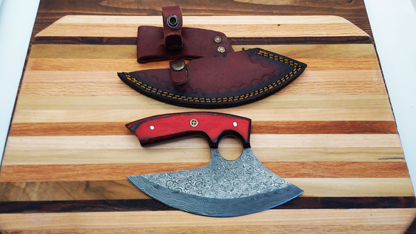 Blue Diamond Wood Alaskan-Style Ulu Knife