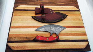 Alaskan Ulu Knife - Damascus Steel Blade | Jager Knives