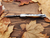 Damascus Steel Handmade Pocket Knife - Camel Bone | Jager Knives